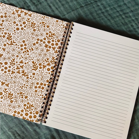Pretty Lined Notebook - Picture 4 of 7